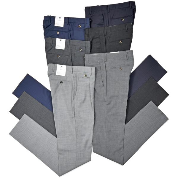 PT TORINO（ピーティートリノ）Travel ウォッシャブルテクノウール ストレッチ トロピカ...