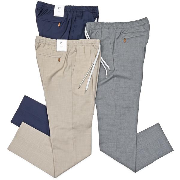 PT TORINO（ピーティー トリノ）ウォッシャブルテクノウール ストレッチ トロピカル 1プリー...