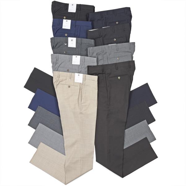 PT TORINO（ピーティートリノ）Travel ウォッシャブルテクノウール ストレッチ トロピカ...