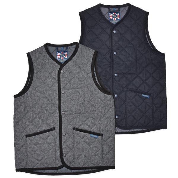 LAVENHAM ラベンハム THORNHAM ソーンハム ウール ポリエステル キルティング カラ...