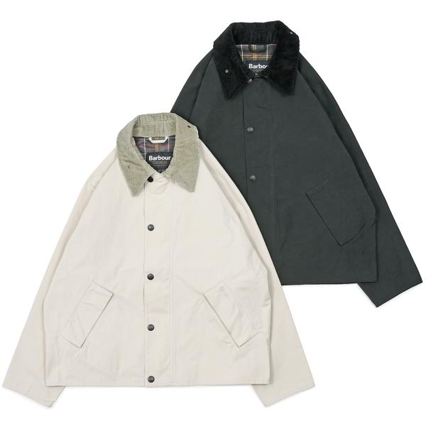 Barbour（バブアー）TRANSPORT ピーチスキンコットン ショートレングスブルゾン