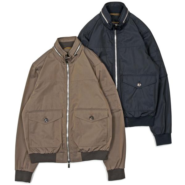 MooRER（ムーレー）AIDEN-WCO ポリエステルコットン ボンバージャケット