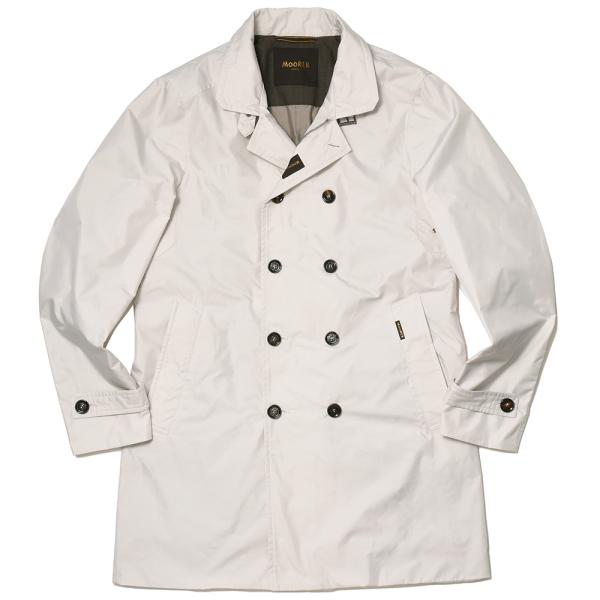 MOORER ムーレー MORANDI-KM モランディ ポリエステル ダブルブレスト コート