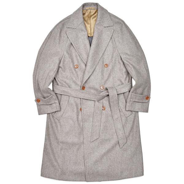 TITO ALLEGRETTO ティト アレグレット ヴァージンウール フランネル ベルテッド ラグ...