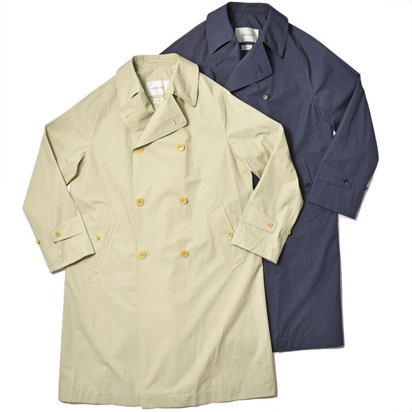 COHERENCE コヒーレンス FOUFOU II コットン ライトウエイトポプリン 撥水 ダブル...