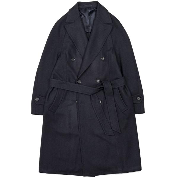 TITO ALLEGRETTO（ティト アレグレット）ウール カシミヤ ツイル ベルテッド ラグラン...