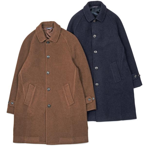 CIRCOLO 1901（チルコロ1901）ウールカシミヤ ジャージー ステンカラーコート
