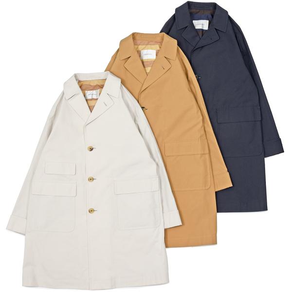 COHERENCE（コヒーレンス）CORB II コットン ポプリン ラグランスリーブコート