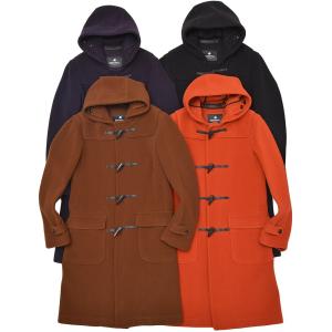 GRENFELL（グレンフェル）BAKER LONG ウール ナイロン ヘリンボーン ダッフルコート｜realclothing