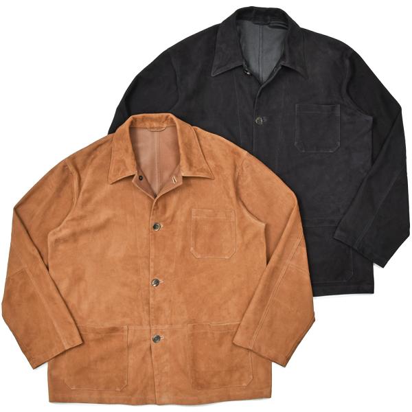 Paul Stuart ポールスチュアート ゴート スエード チョアジャケット