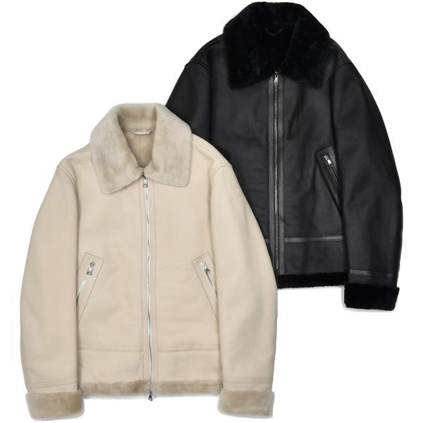 EMMETI（エンメティ）ORWELL ムートン フライトジャケット