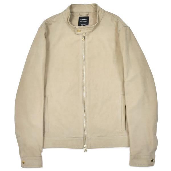 EMMETI（エンメティ）JURI ユリ SP CALF カーフヌバック ライダースジャケット