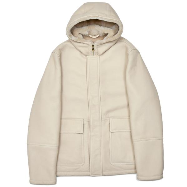 EMMETI（エンメティ）WALLAS ムートン フーデッドブルゾン