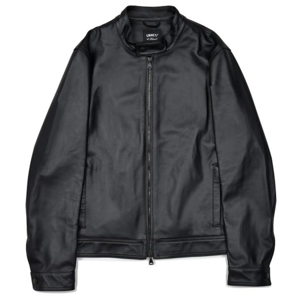 EMMETI（エンメティ）JURI SPレザー ラムナッパレザー ライダースジャケット