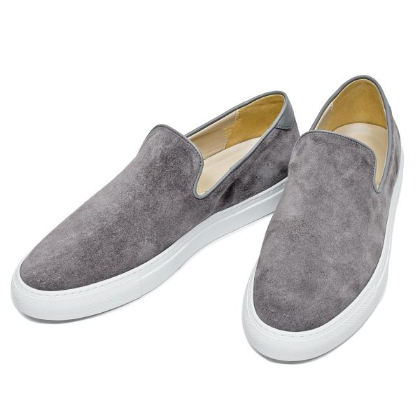 C.QP（シーキューピー）JETTY カーフスエード スリッポン スニーカー