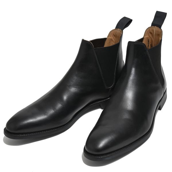 Crockett＆Jones（クロケットアンドジョーンズ）CHELSEA8 カーフ サイドゴアブーツ