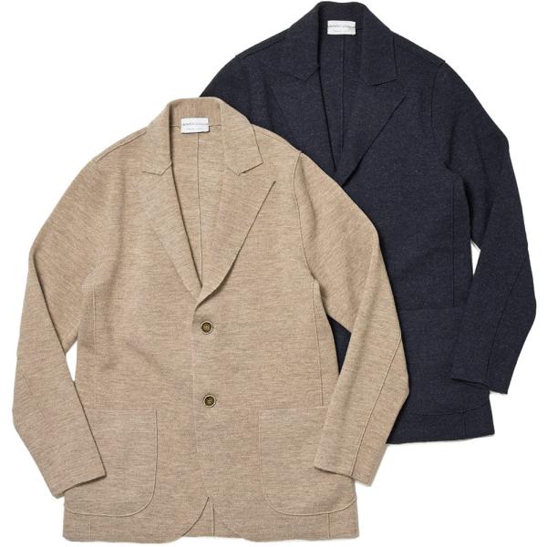 Settefili Cashmere セッテフィーリ カシミア メリノウール ミラノリブ ニットジャ...