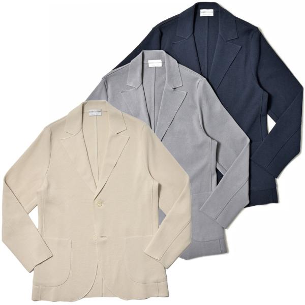 Settefili Cashmere セッテフィーリ カシミア コットン ミラノリブ ニットジャケッ...