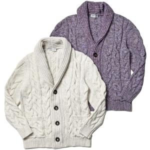 セッテフィーリ カシミア ウールカシミヤ ショールカラーカーディガン Settefili Cashmere（セッテフィーリ カシミア）｜Settefili Cashmere