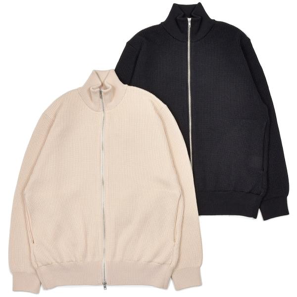 Yonetomi（ヨネトミ）EX FINE WOOL RIB KNIT B/L エクストラファインメ...