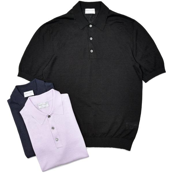 Settefili Cashmere セッテフィーリ カシミアリネン コットン ハイゲージ ニットポ...