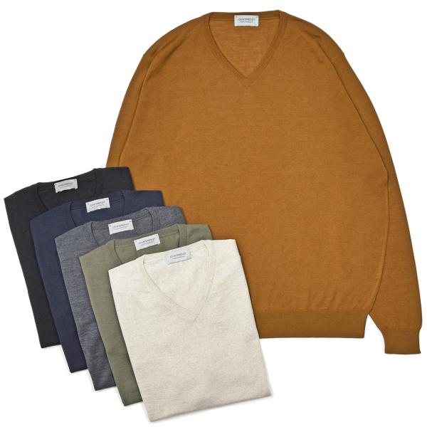 JOHN SMEDLEY（ジョンスメドレー）PACKHAM エクストラファインメリノウール 30ゲー...