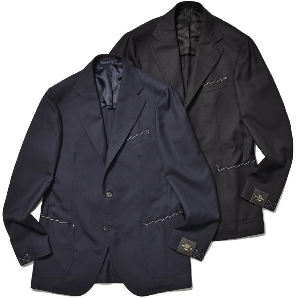 TITO ALLEGRETTO（ティト アレグレット）ヴァージンウール ホップサック シングルジャケ...