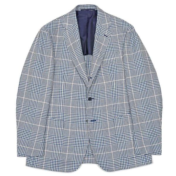 STILE LATINO（スティレ ラティーノ）VINCENZO リネンシルクウールコットン グレン...