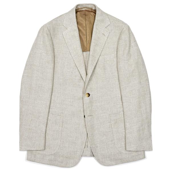 STILE LATINO（スティレ ラティーノ）VINCENZO リネンシルクウールコットン ヘリン...