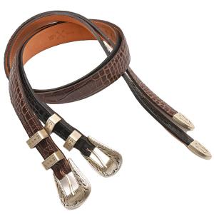 ANDREA GRECO【アンドレア・グレコ】ベルト AG1083 Real Crocco NERO