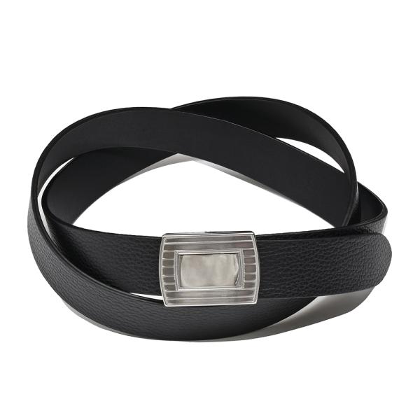 Anderson&apos;s アンダーソンズ カーフ シュリンクレザー ナローガチャベルト