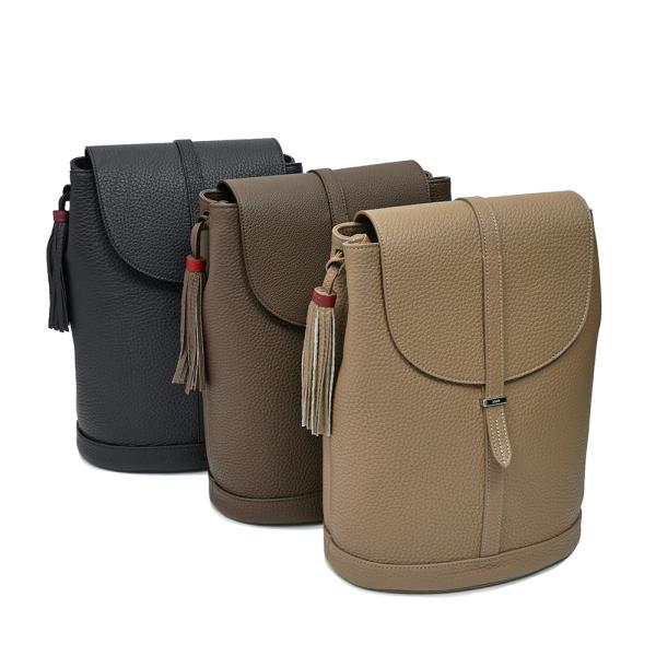 ACATE アカーテ STRANO ストラーノ カーフ シュリンクレザー ショルダーバッグ