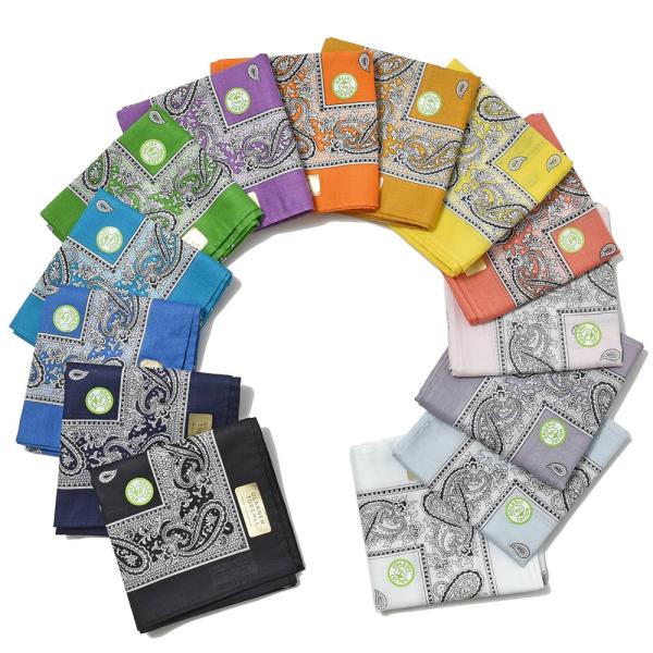 GLARNER TUECHLI グラルナーチューヒリ コットン ペイズリー バンダナ Art.404...