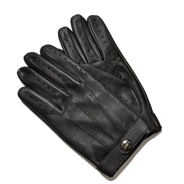 DENTS デンツ ヘアシープ アンライニング パンチング ドライビンググローブ 15-1129