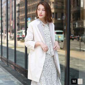 REAL CUBE バイカラーコクーンライトジャケット(SY24161208)