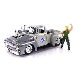 　Street Fighter 1:24 1956 Ford F-100 Die-Cast Car ...