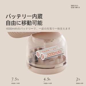3WAY扇風機 卓上/吊り/壁掛け ファン 卓...の詳細画像1