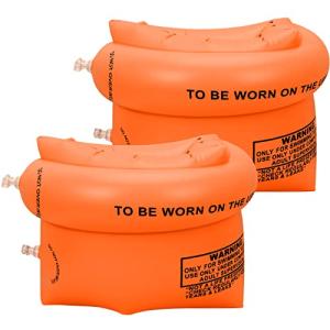 WWW アームリング 大人 子供用浮き輪 2個セット インフレータブルアームバンド