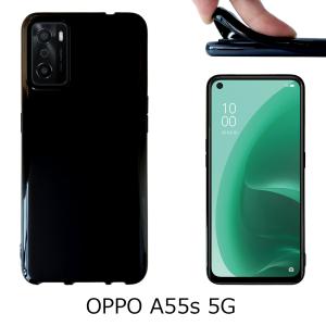 ma3　oppo Reno5Aブラック ケース付き OPPO Reno 5 A / A101OP 【 黒TPU 】 オッポリノ5A opporeno5a ケース