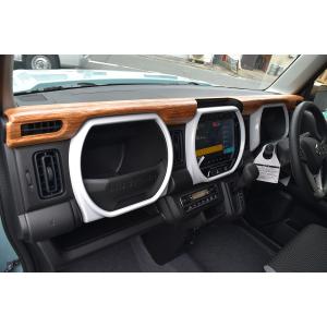 ハスラー (ZT)インパネガーニッシュ センター(ピアノブラック