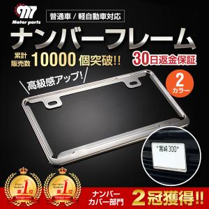 ナンバーフレーム 車 ナンバープレート カバー 汎用