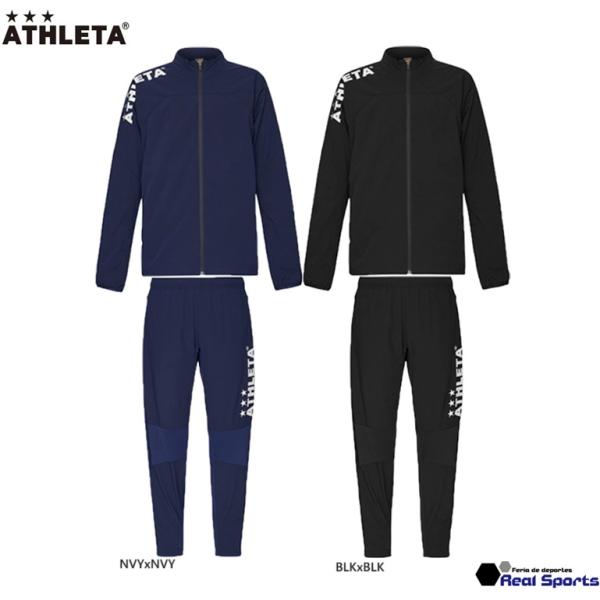 ATHLETA アスレタ 裏地付きストレッチウィンドウォームJK &amp; PT 02400-02401 ...