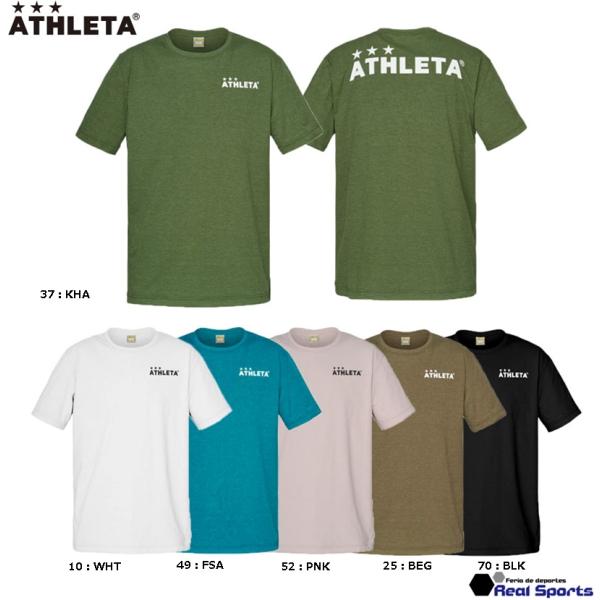 特価【ATHLETA アスレタ】23SS Tシャツ 03374 半袖 サッカー フットサル レアルス...