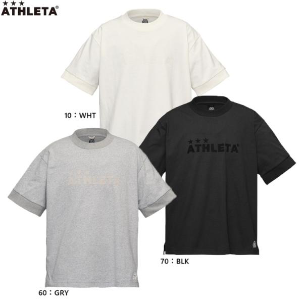 ATHLETA アスレタ ロゴTシャツ 25SS 09031 半袖 シンプル サッカー 特価