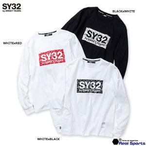 【SY32 by SWEET YEARS】 23SS HEART BOX LOGO L/S TEE 13039J ロングTシャツ ロンT レアルスポーツの商品画像