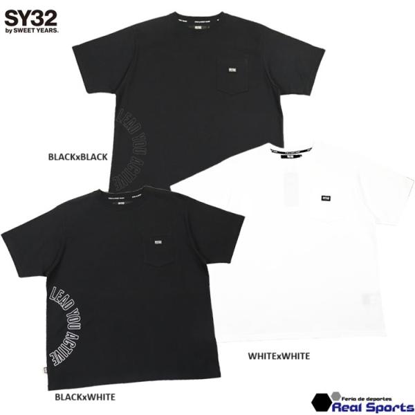 【SY32 by SWEET YEARS】24SS SEMICIRCLE LOGO PKT TEE ...
