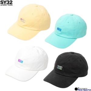 【SY32 by SWEET YEARS】24SS AURORA MINI LOGO CAP 14408 キャップ コットン 帽子 レアルスポーツ｜realsports