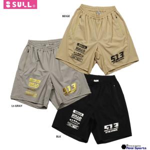 【SULLO スージョ】24SS WALK ABOUT SHORTS 1641101013 プラクティスショーツ ショートパンツ レアルスポーツ｜realsports