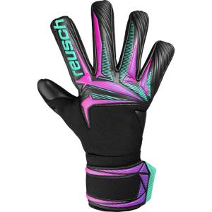reusch ロイシュ アトラクト デュオ ブラック ネオンライト 5660035 7130 ゴールキーパーグローブ GK サッカー用 レアルスポーツ