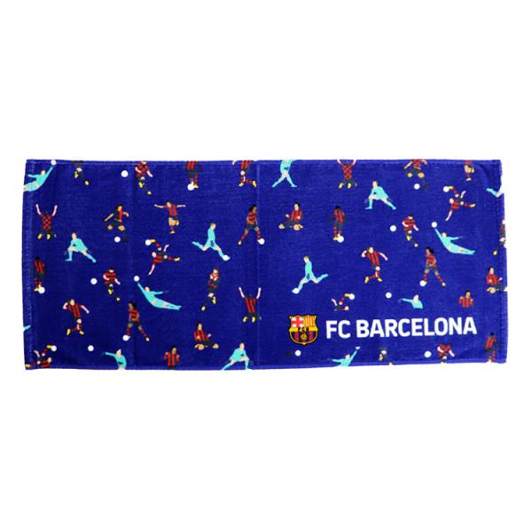 オフィシャル ライセンスグッズ FCバルセロナ FCB フェイスタオル bcn87756 海外クラブ...